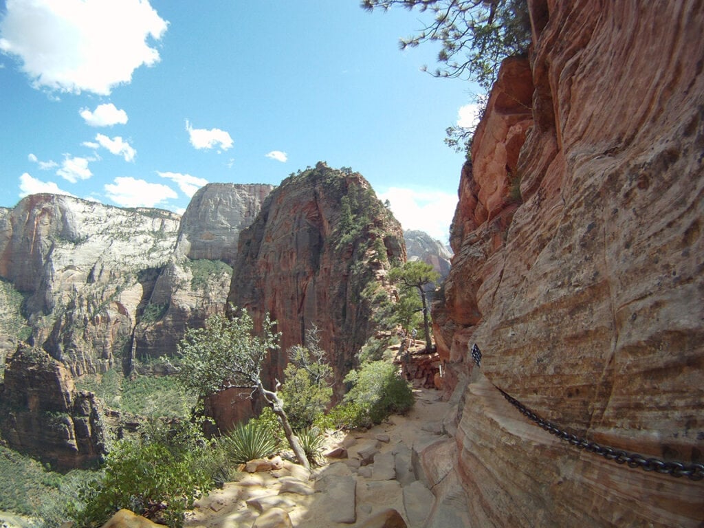 Angels Landing / Plan your trip to Zion with this Zion National Park travel guide, with info on Zion's campgrounds, must-do trails, permits, park shuttle & more.