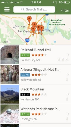 How To Find A Local Hiking Trail Using The AllTrails App – Bearfoot Theory