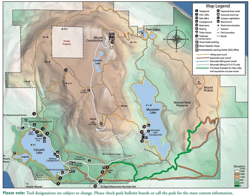 Moran State Park Hikes Orcas Island Travel Tips: Moran State Park Travel Guide – Bearfoot Theory