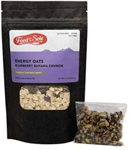 Food for the Sole Energy Oats // Simple lightweight vegan backpacking food ideas from breakfast to dinner. These are delicious, easy to prepare & require little cleanup.