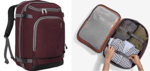 The eBags MotherLode Travel Backpack is a budget-friendly travel backpack perfect for adventurous women who want to carry on