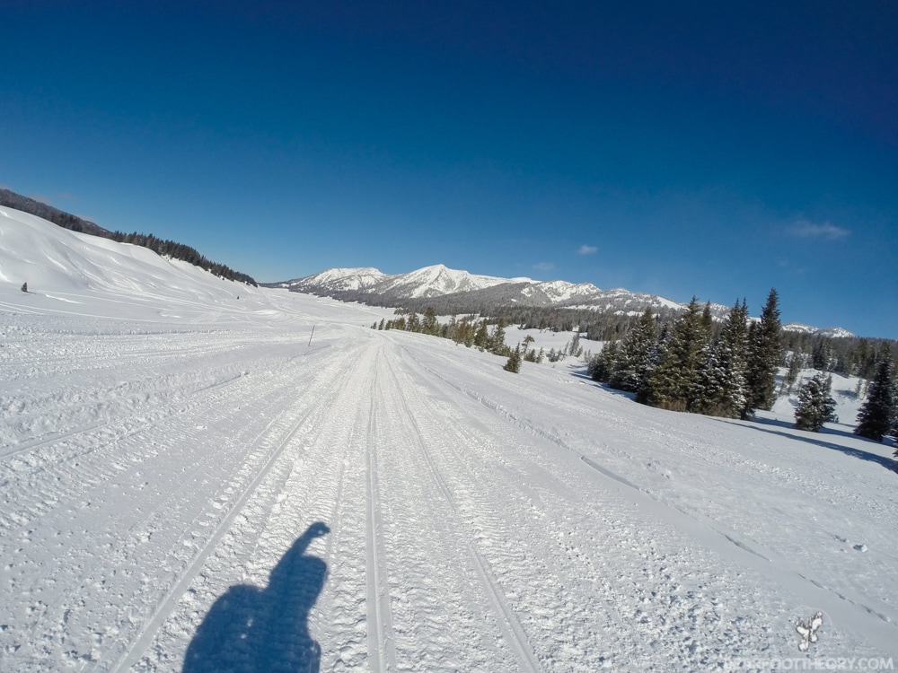 Togwotee Mountain Lodge along Wyoming's continental divide offers some of country's best #snowmobiling