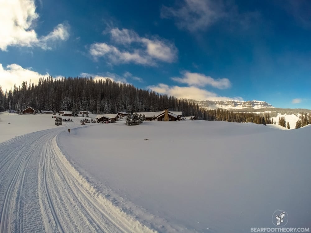 Togwotee Mountain Lodge along Wyoming's continental divide offers some of country's best #snowmobiling