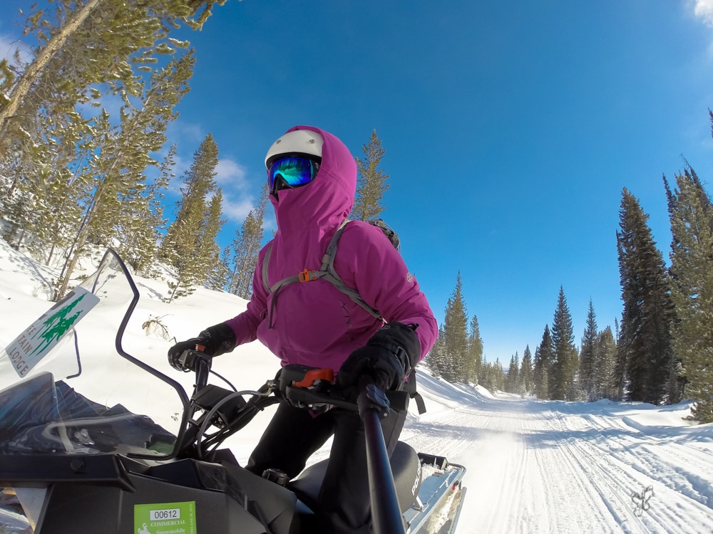 Togwotee Mountain Lodge along Wyoming's continental divide offers some of country's best #snowmobiling