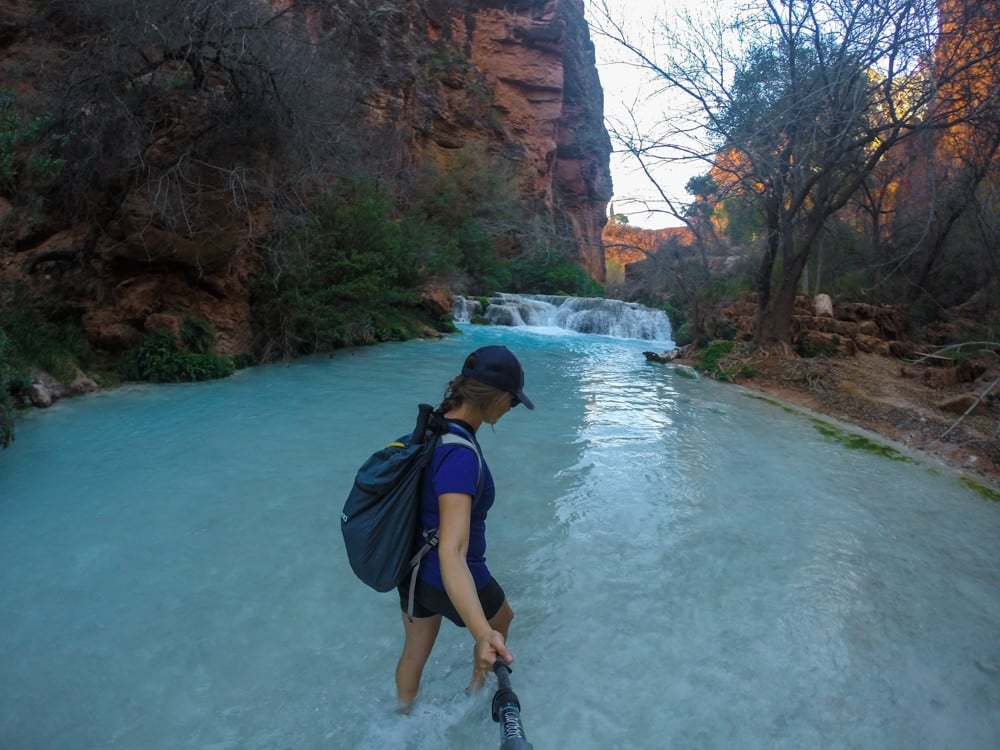 Havasu Falls Camping Guide // A complete travel guide to a one-of-a-kind Havasu Falls camping experience with everything you need to know about the trail, permits, campground, & gear.