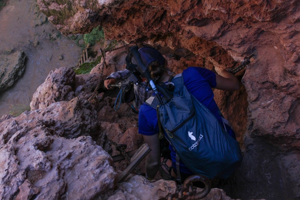 Havasu Falls Camping Guide // A complete travel guide to a one-of-a-kind Havasu Falls camping experience with everything you need to know about the trail, permits, campground, & gear.