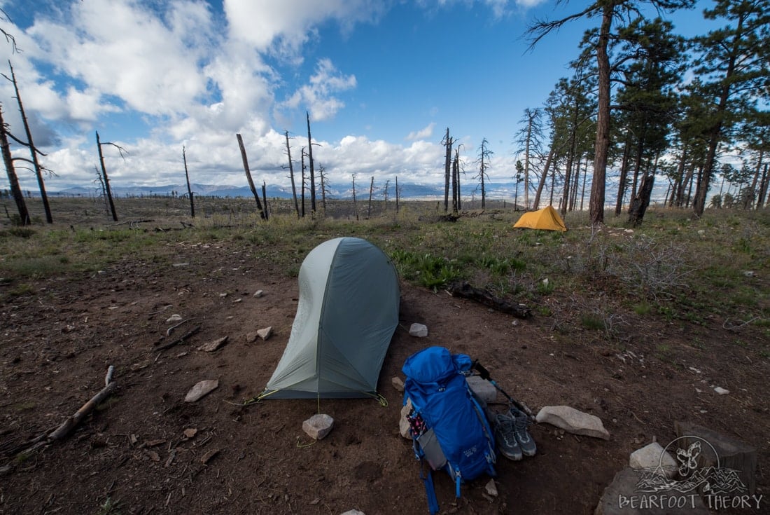Mountain Hardwear Ozonic Pack and SuperMega UL 2 tent