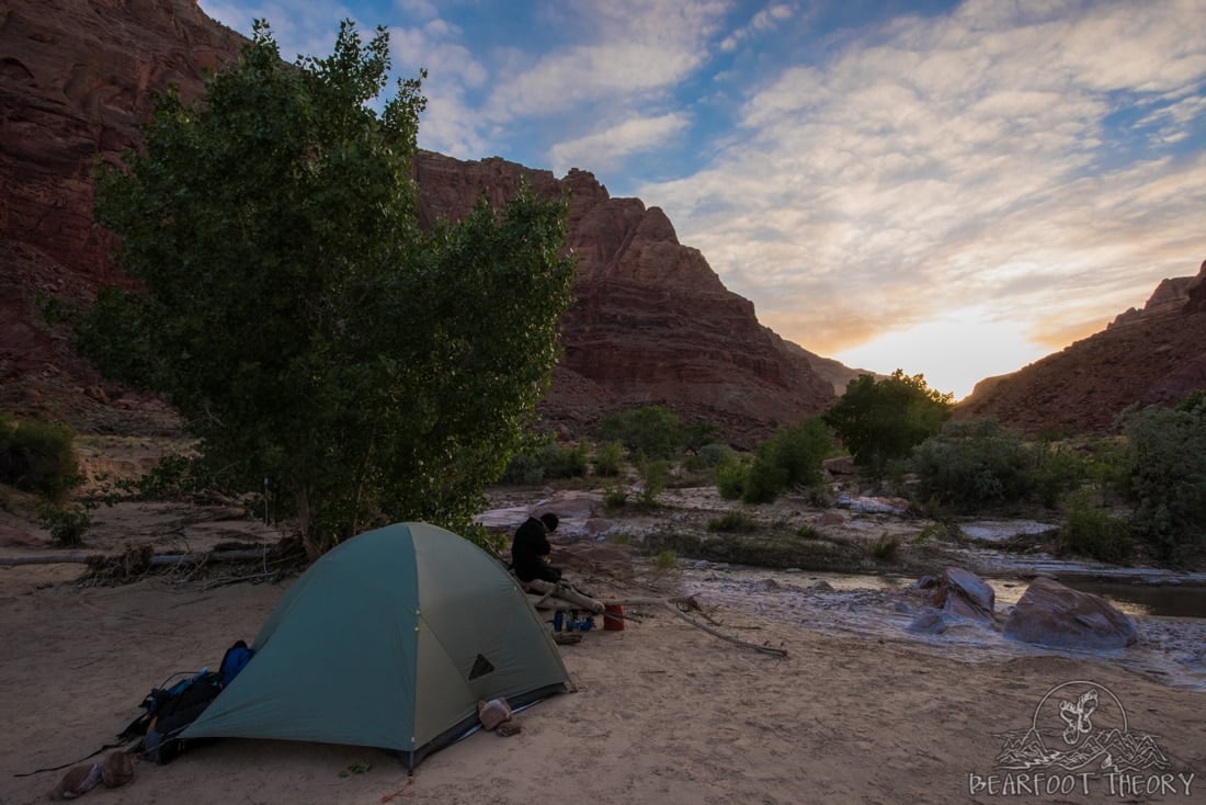 Paria Canyon backpacking guide including gear, permits, campsites, and water sources