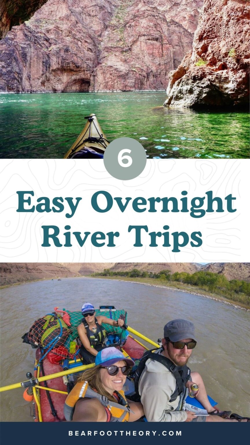 6 Easy Overnight River Rafting Trips in the Western US