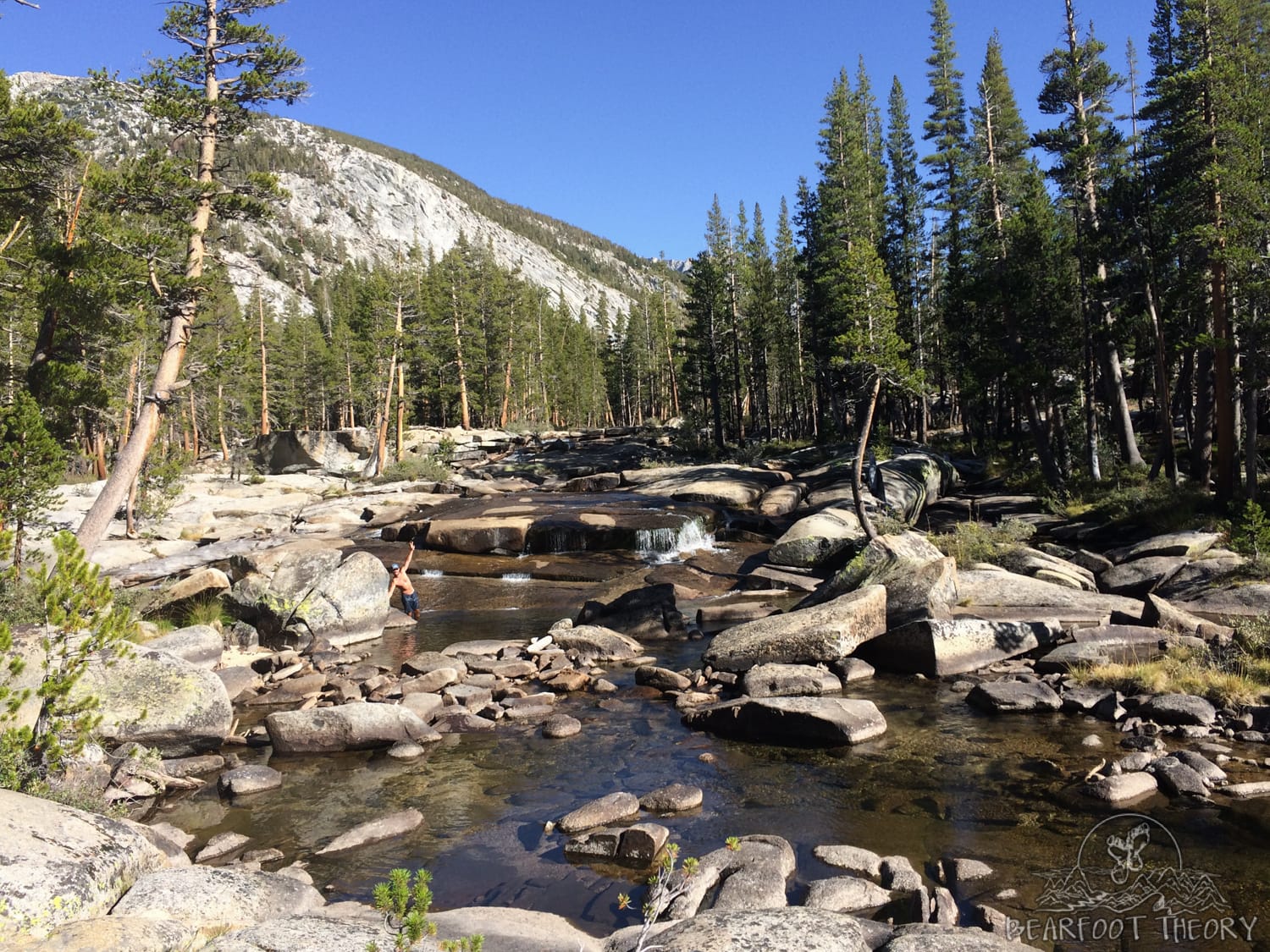 Bear Creek camping on the John Muir Trail