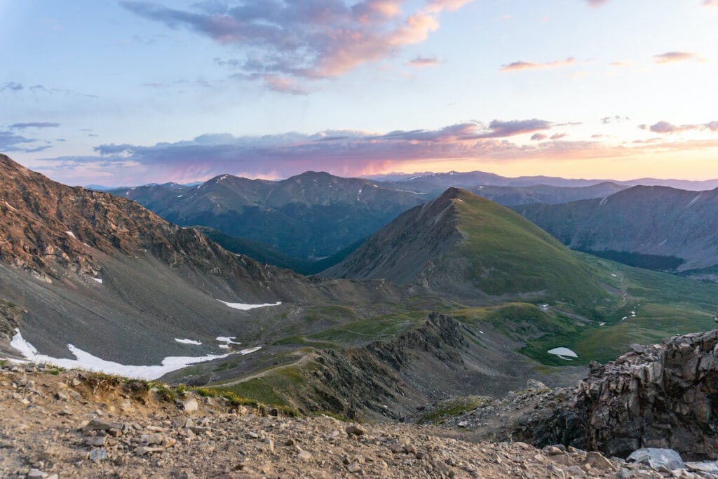 6 Easy Colorado 14ers For Your First Summit Bearfoot Theory   Grays Peak Torreys Peak Colorado 14er 1024x683 