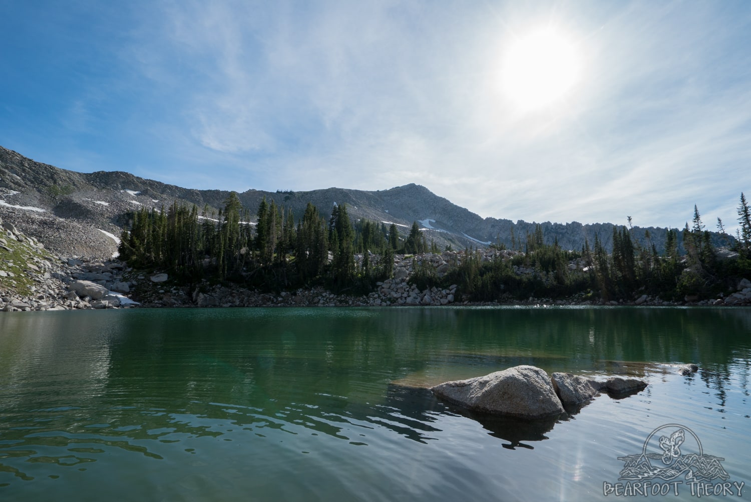 Red Pine Lake in Utah