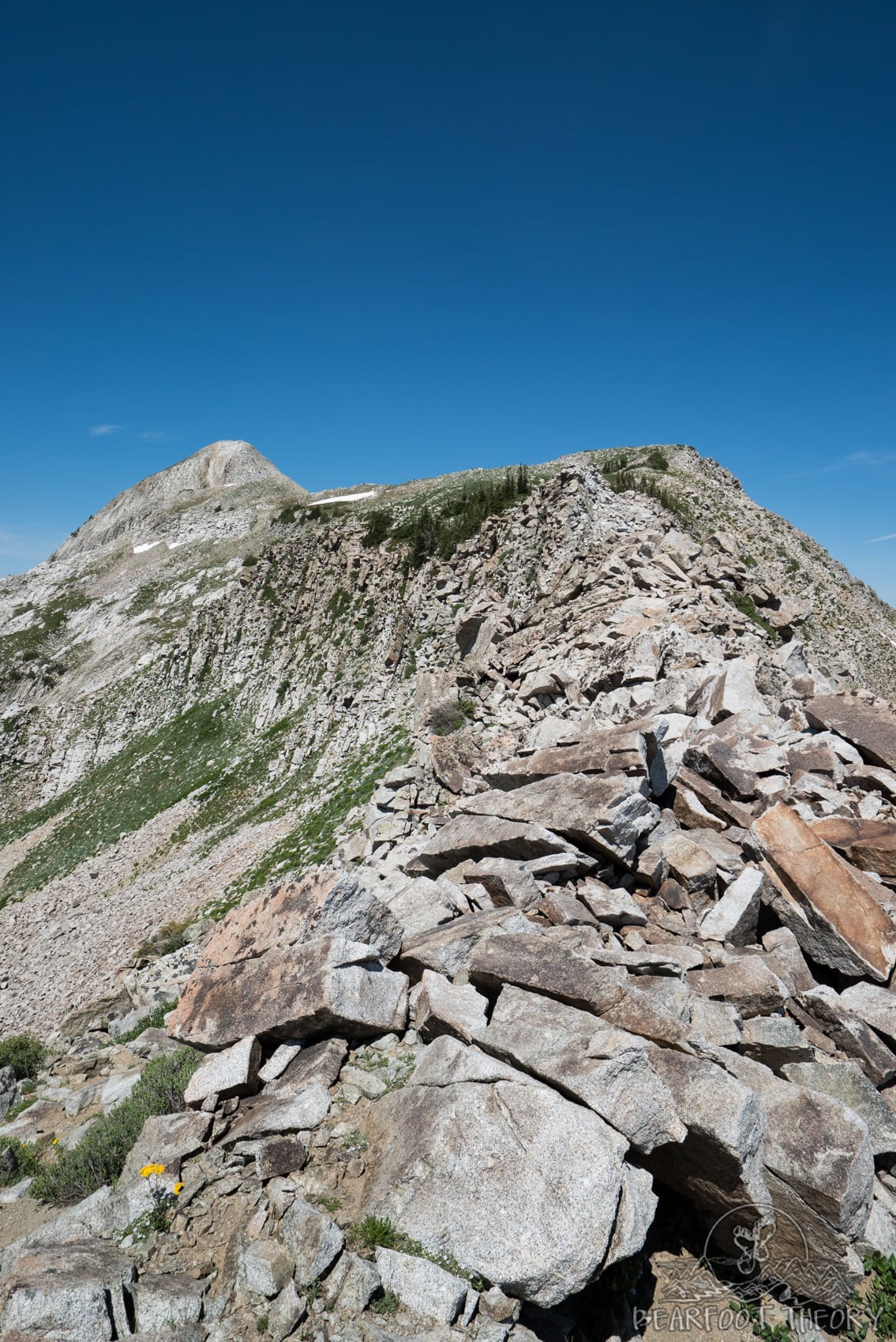 Climbing the Pfeifferhorn, the third tallest peak near Salt Lake City