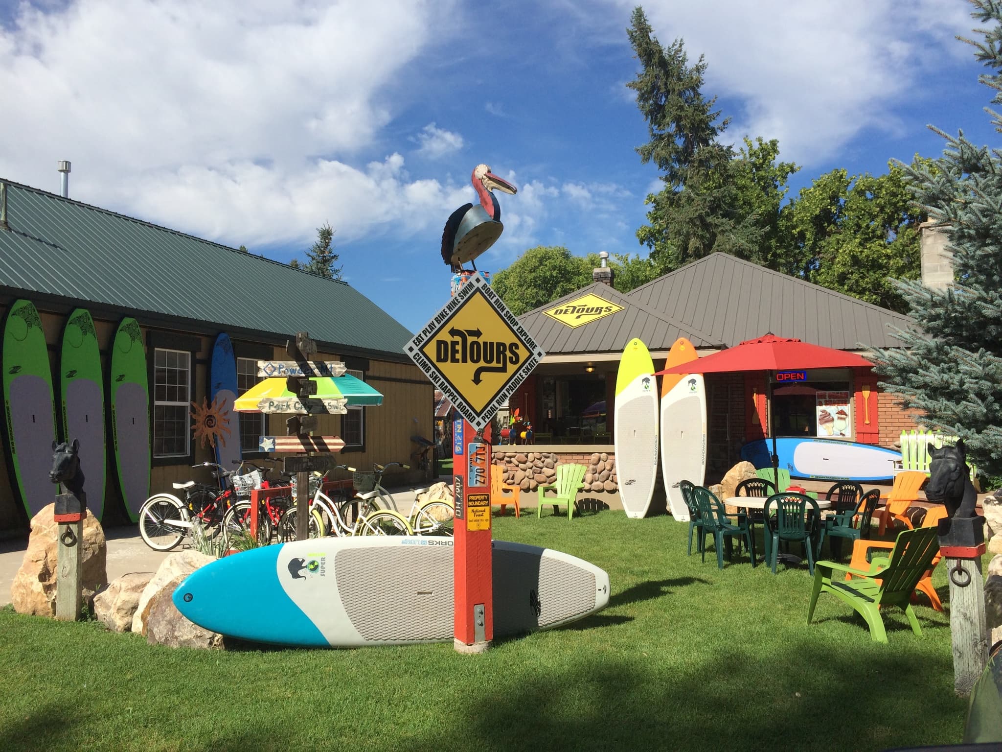 Detours Utah - a Stand-up Paddle Boarding rental shop in Huntsville near the Causey Reservoir