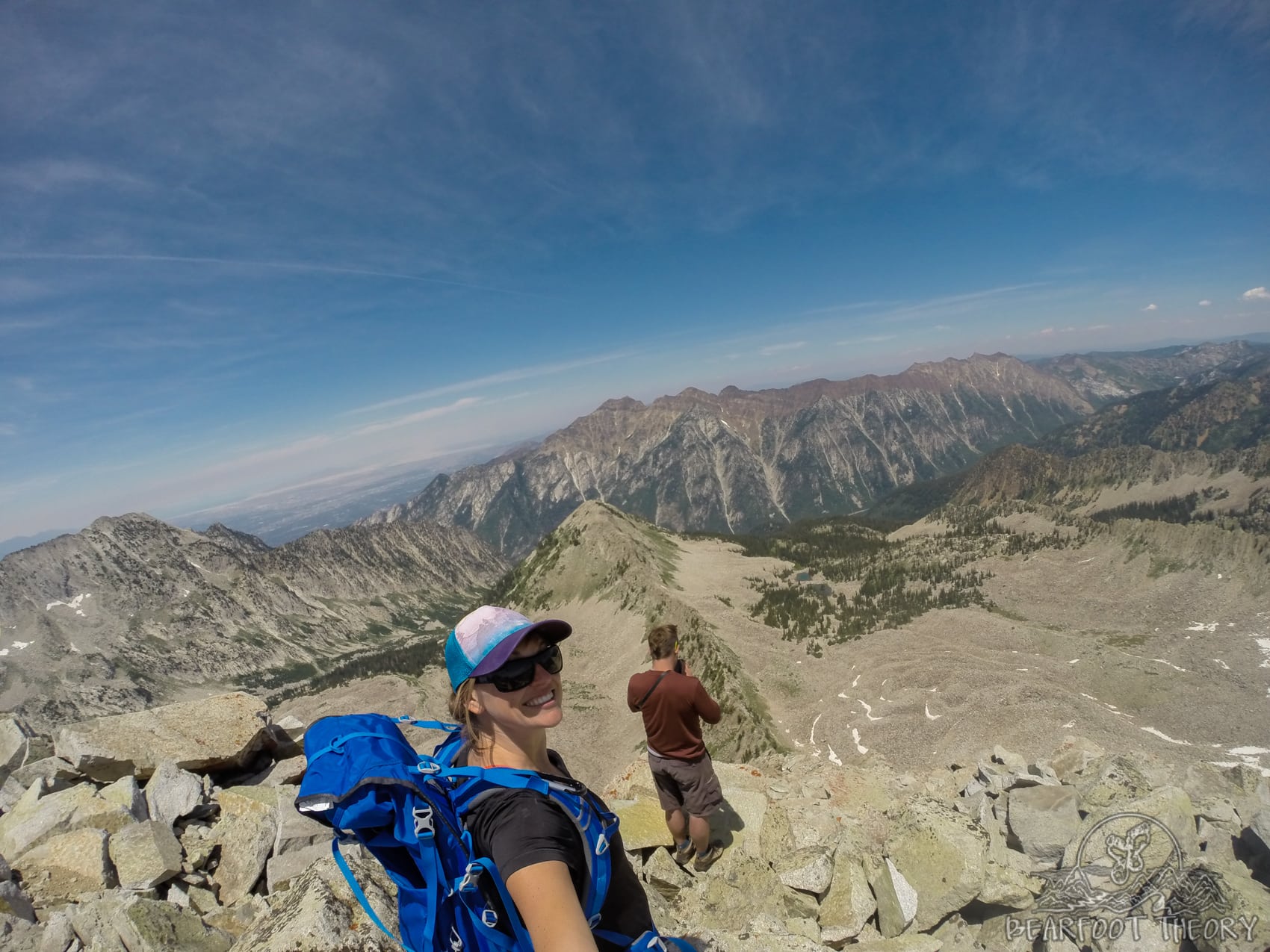 Climbing the Pfeifferhorn, the third tallest peak near Salt Lake City in the Wasatch Mountain Range