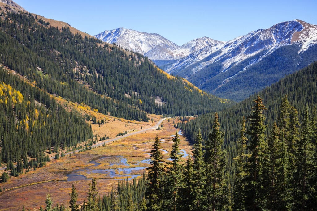 Independence Pass in Aspen Colorado