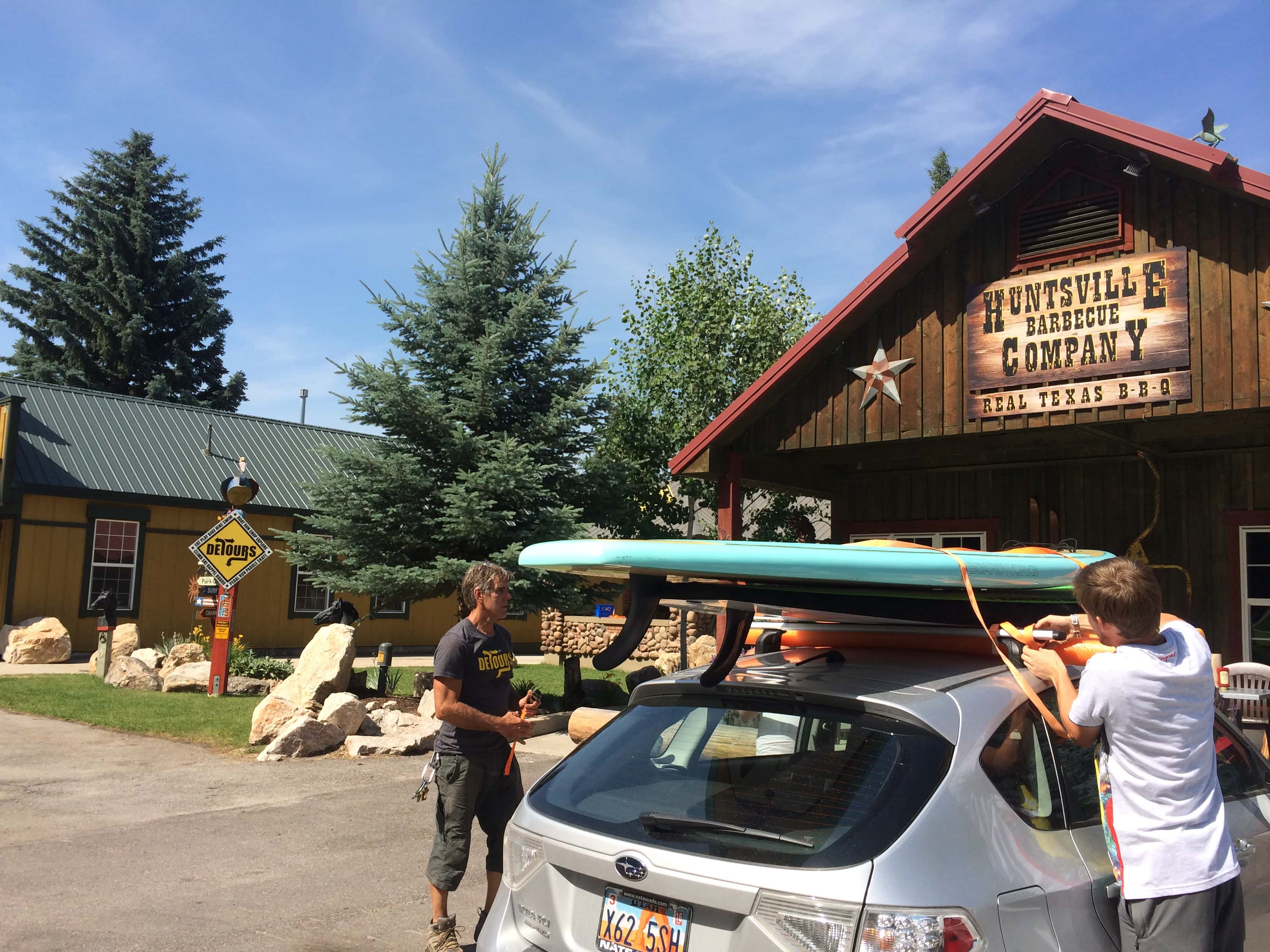 Detours Utah - a Stand-up Paddle Boarding rental shop in Huntsville near the Causey Reservoir