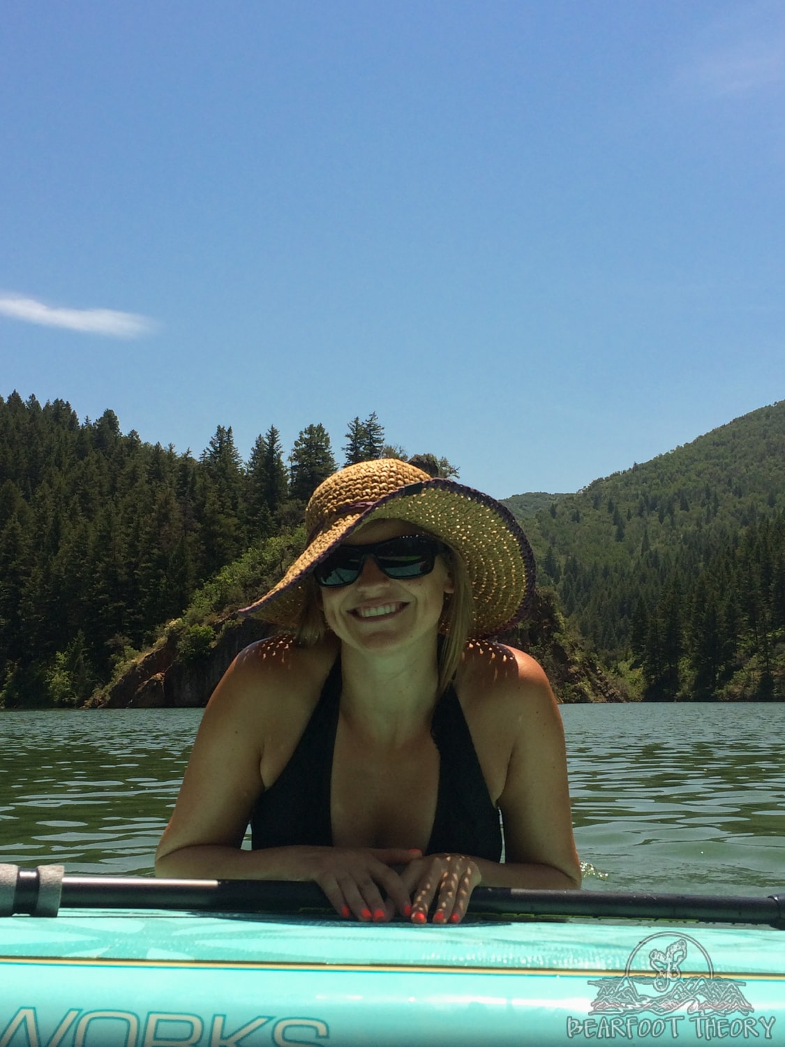 Standup Paddle Boarding at the Causey Reservoir Bearfoot Theory