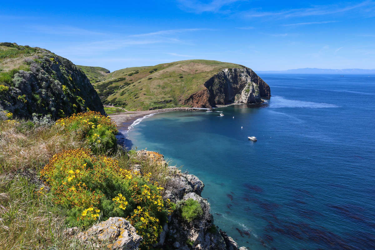 Discover the best things to do on Santa Cruz Island in the Channel Islands including kayaking, snorkeling, hiking, camping, and more!