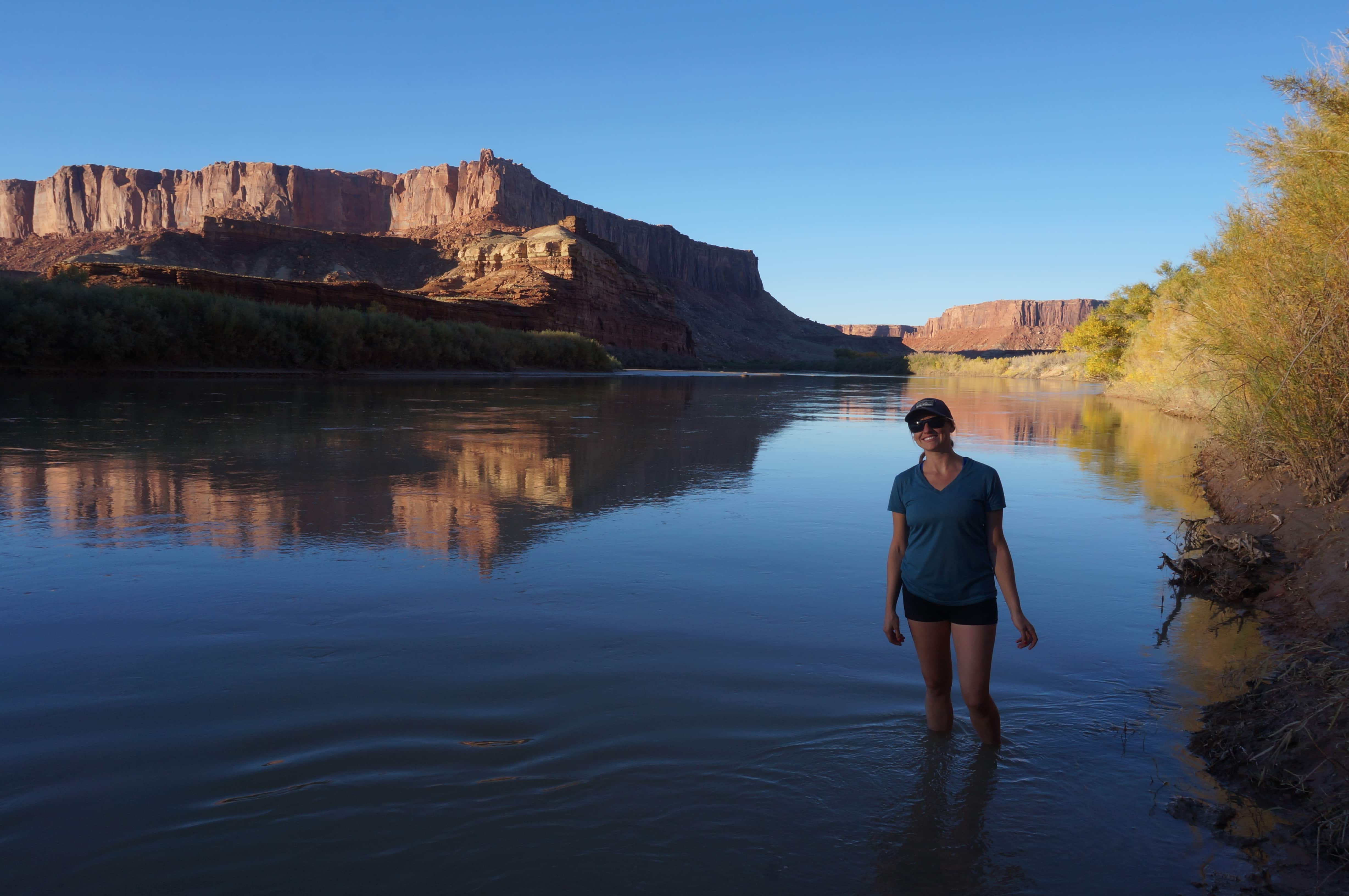 Potato Hollow Campsite on the White Rim Trail in Canyonlands National Park