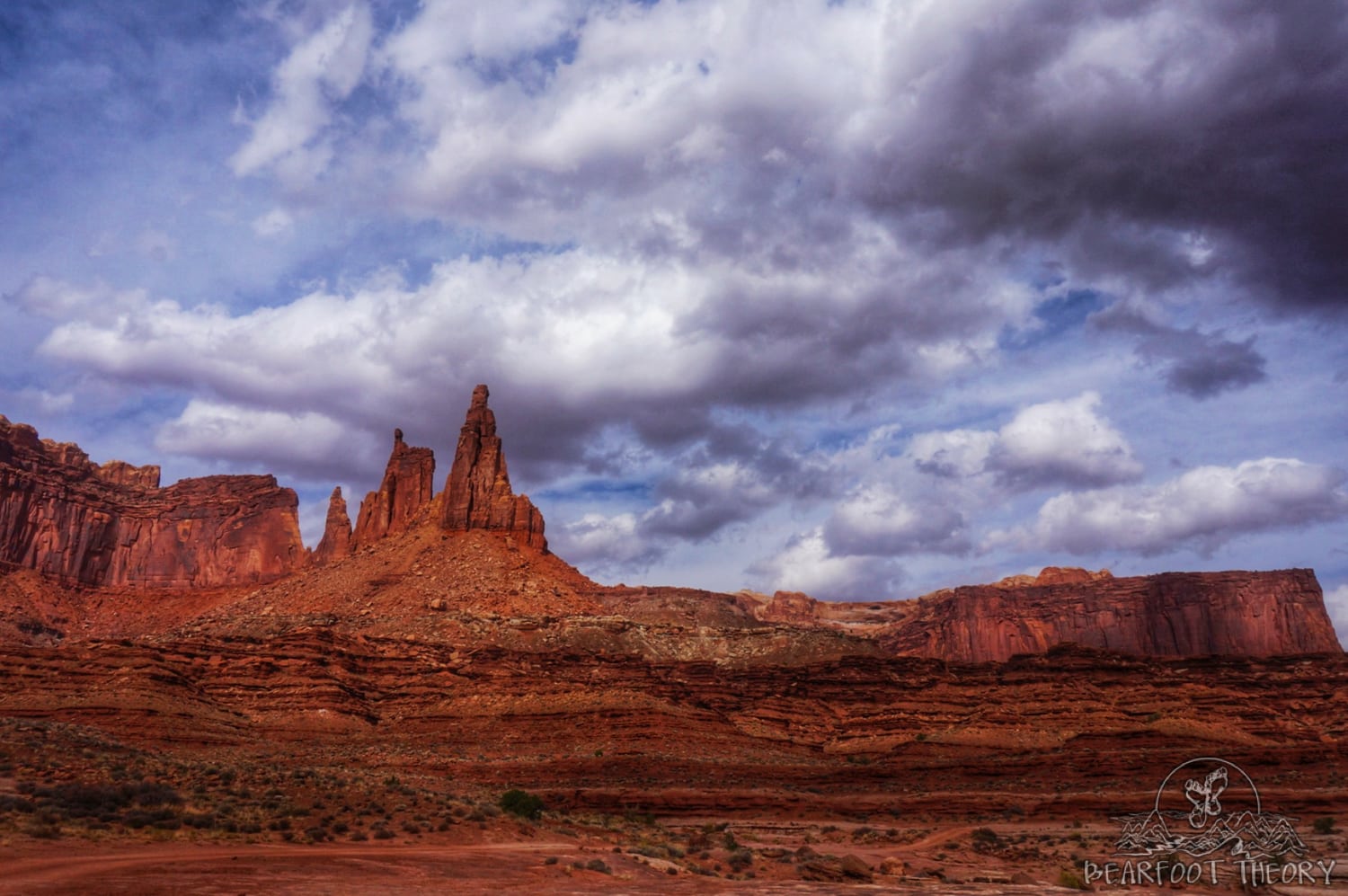 Dag 4 cykling på White Rim Trail i Canyonlands National Park