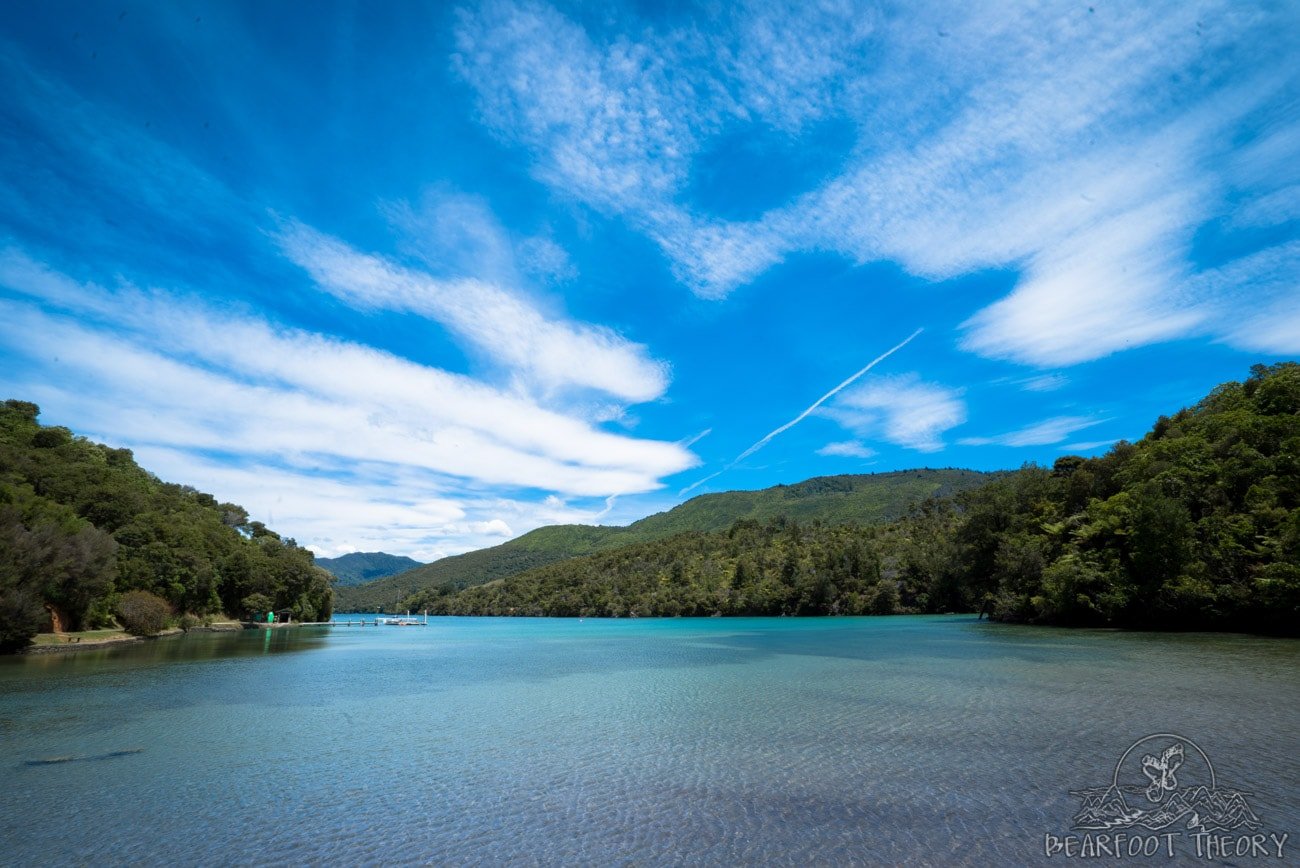 New Zealand Road Trip Itinerary: Queen Charlotte Sound at Mistletoe Bay