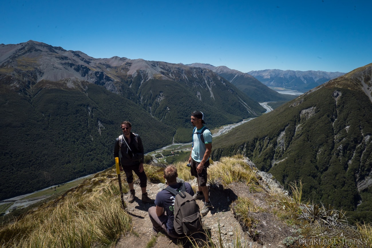 New Zealand Trip: Week 3 Highlights and Itinerary - hiking Avalanche Peak in Arthur's Pass National Park