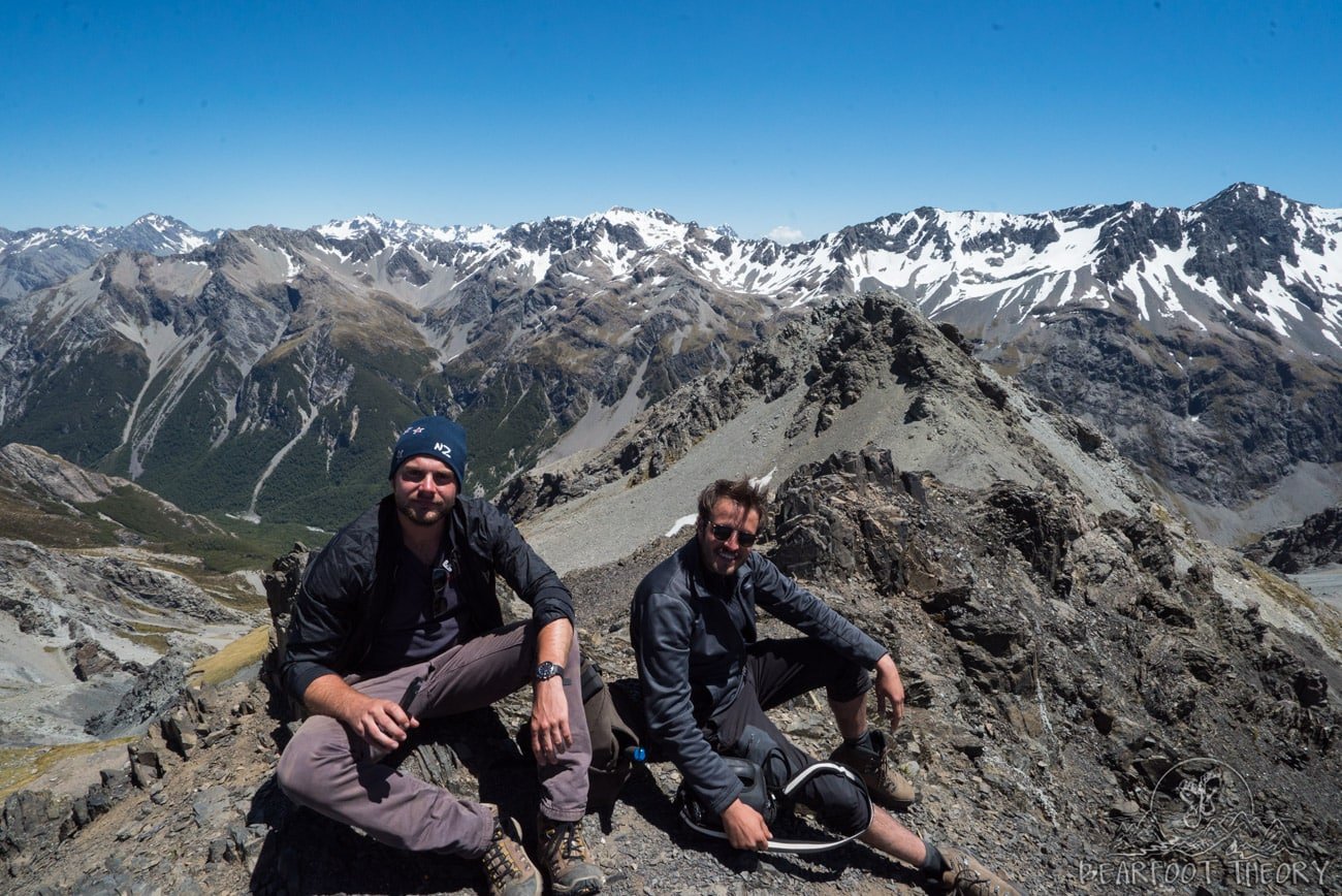 New Zealand Trip: Week 3 Highlights and Itinerary - hiking Avalanche Peak in Arthur's Pass National Park