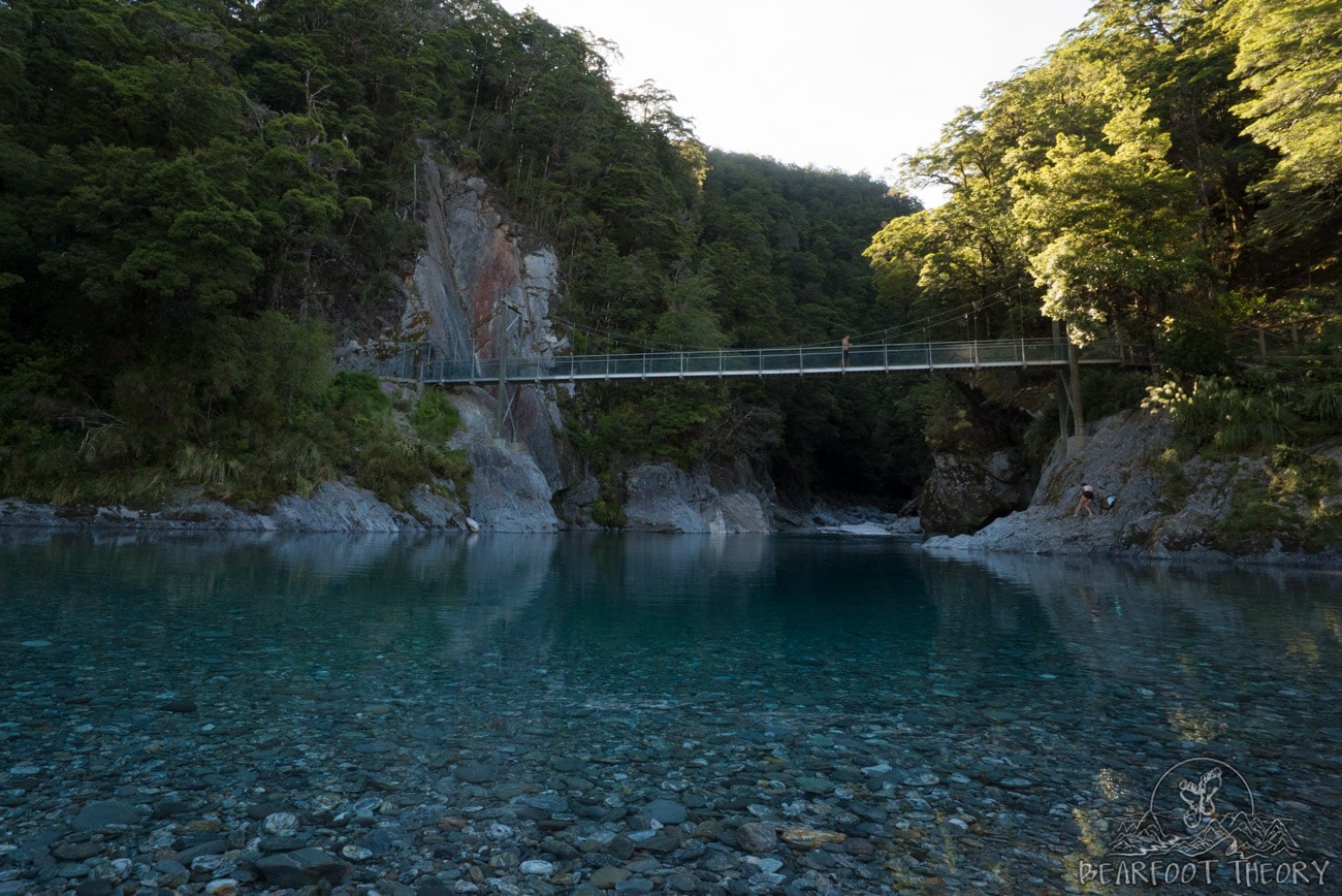 New Zealand Trip: Week 3 Highlights and Itinerary - Blue Pools near Wanaka