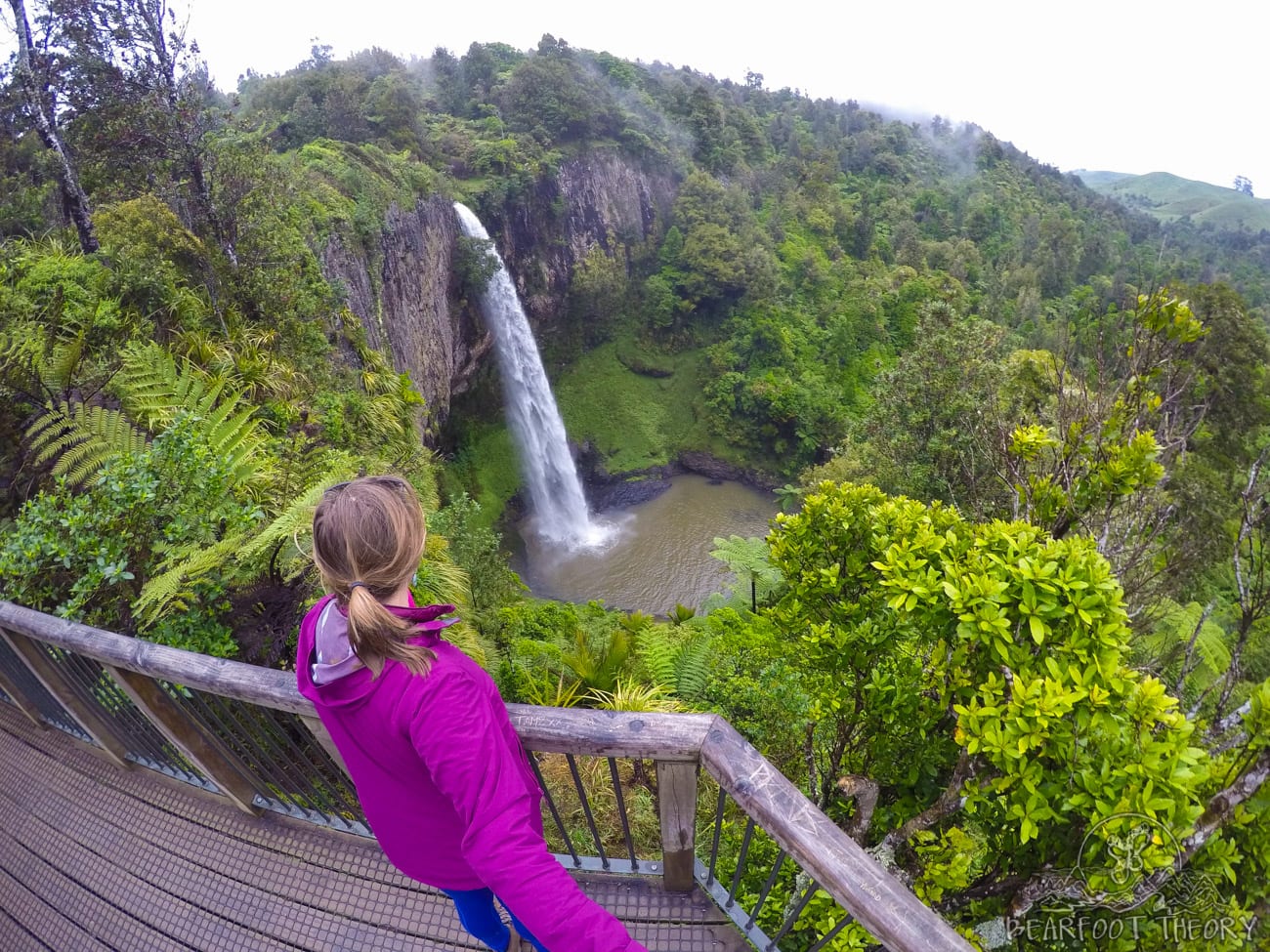 New Zealand Road Trip Itinerary: Bridal Falls