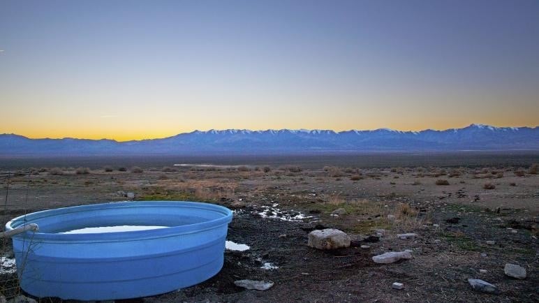 Kyle Hot Springs // Check the map, grab your (birthday) suit, and head to one of these best hot springs in Nevada for the ultimate natural soak. 