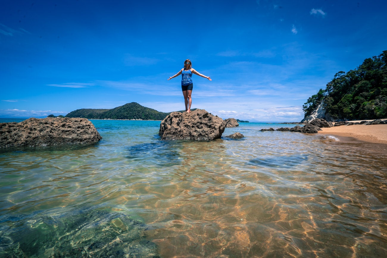 Observation Beach in Abel Tasman National Park