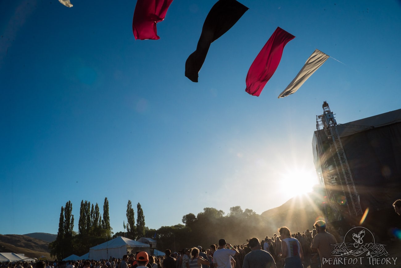 The Rhythm and Alps festival in Wanaka New Zealand on New Years Eve