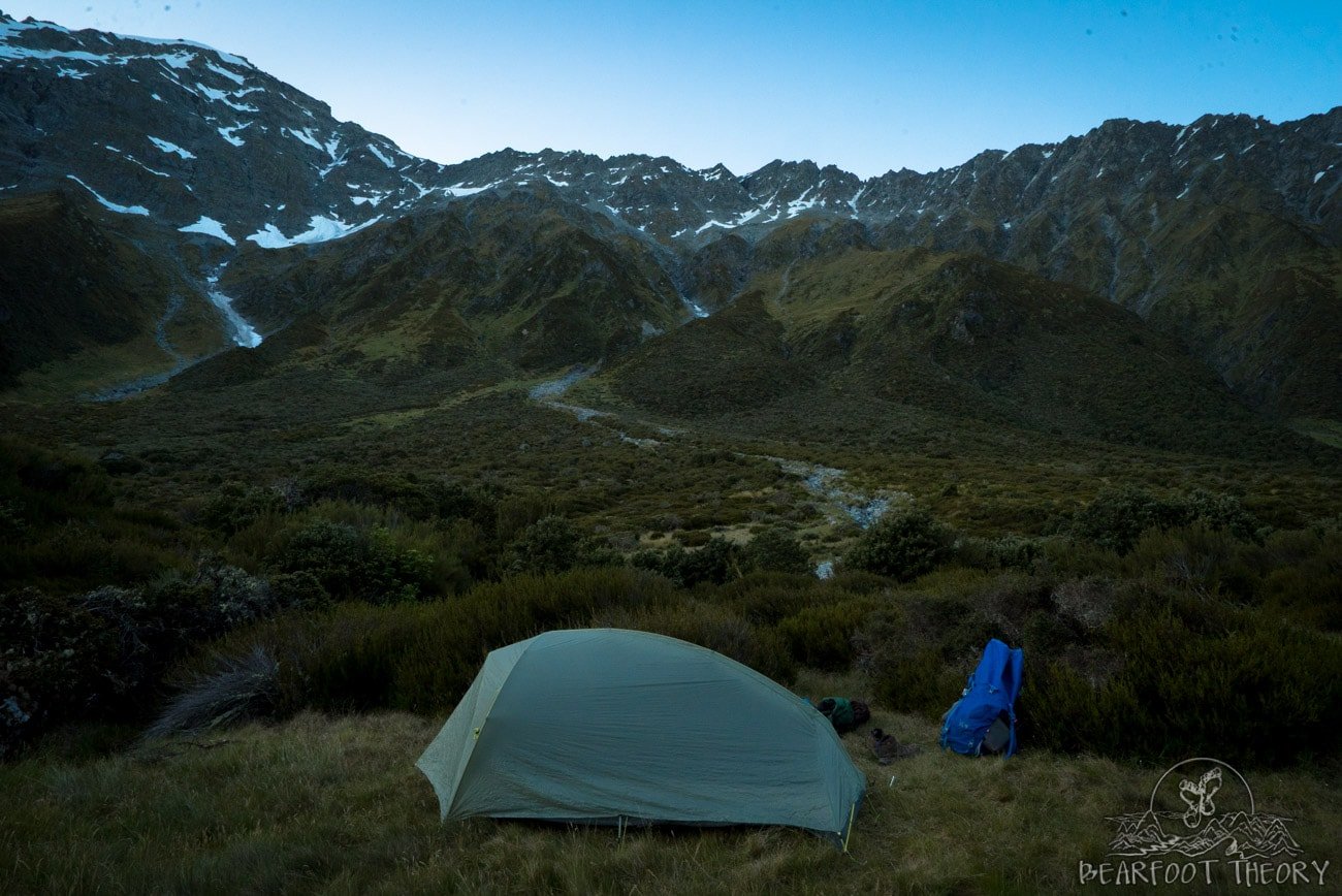 New Zealand Road Trip: Camping at the Shetler Hut in Mount Aspiring National Park