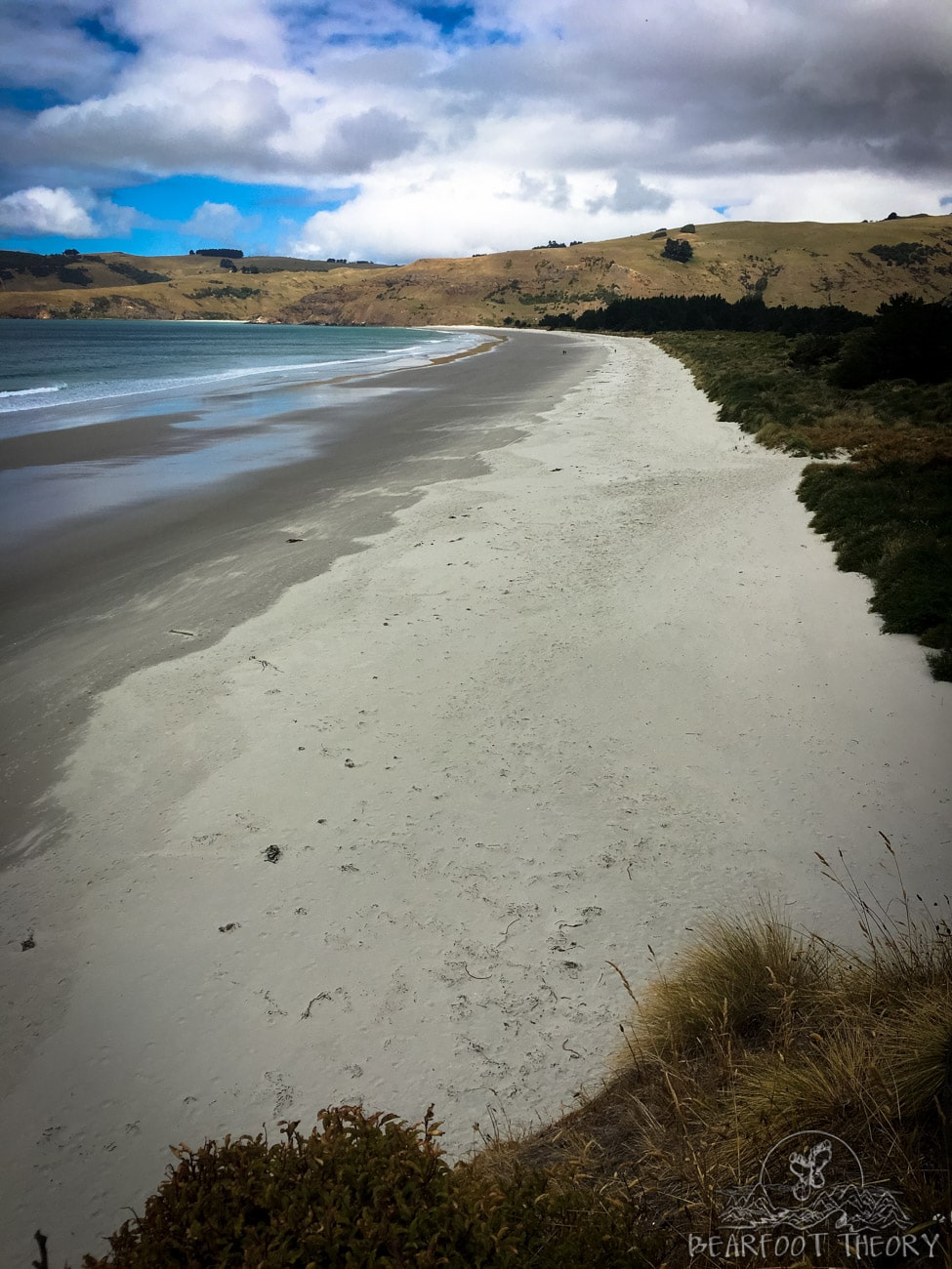 New Zealand road trip: Climbing at Long Beach in Dunedin