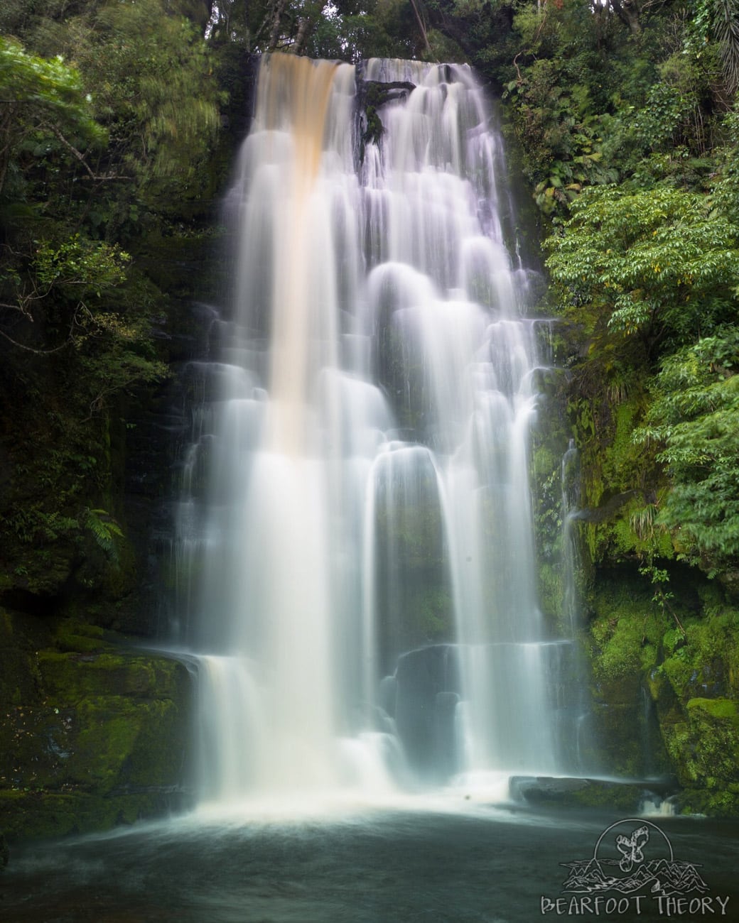 McLean Falls in the Catlins