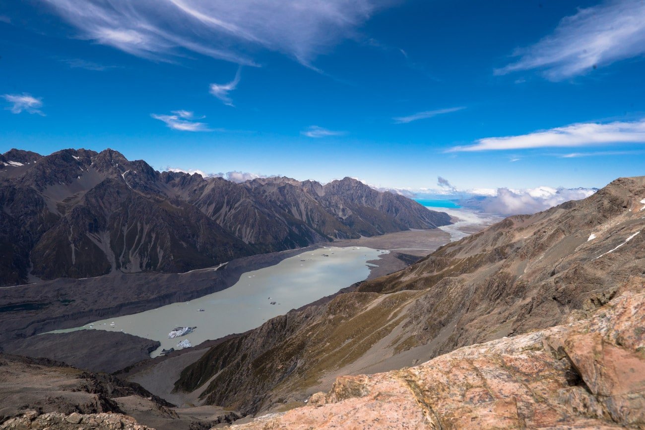 Tasman Lake in Mount Cook