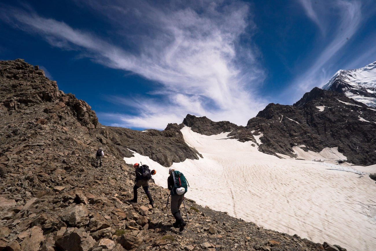 During my New Zealand trip, I took a 4-day intro to mountaineering course on Mount Cook with Alpine Recreation. We learned how to wear crampons, use an ice axe, and safely cross a glacier. Read my review and get the full details on the course. 