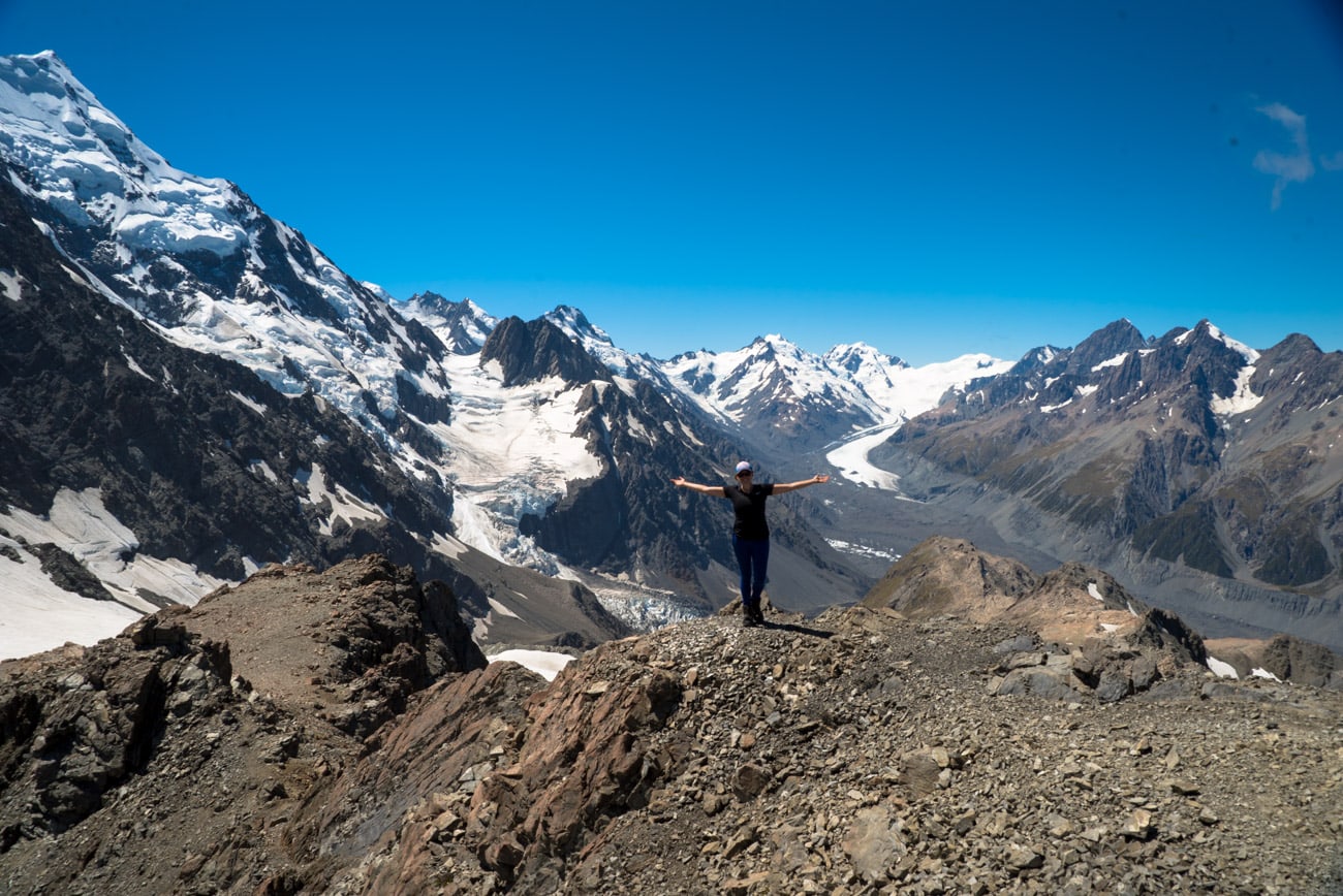 Kaitiaki Peak in Mount Cook, New Zealand