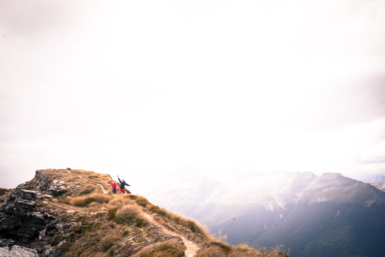 The hike to Mt. Alfred in Glenorchy