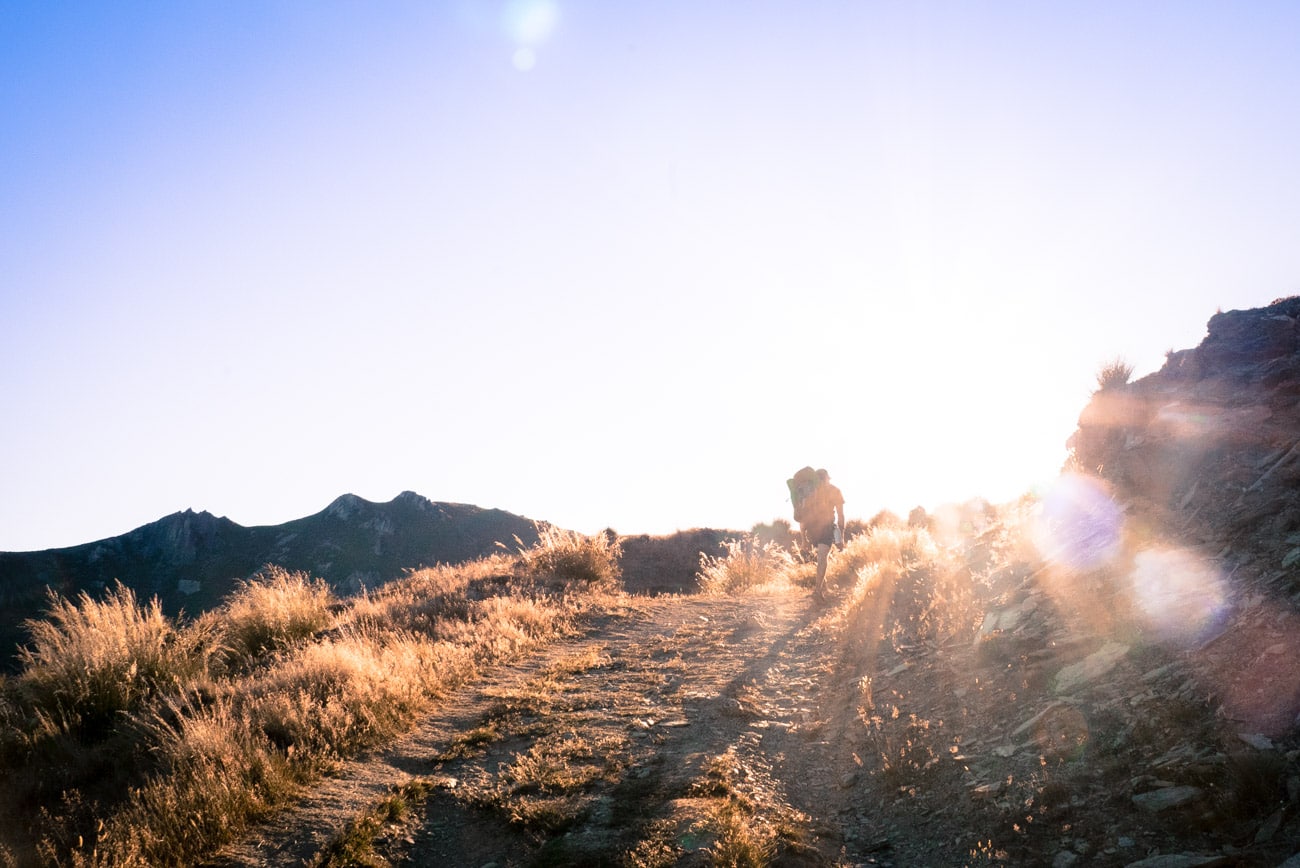 Hiking to Isthmus Peak in Wanaka, New Zealand