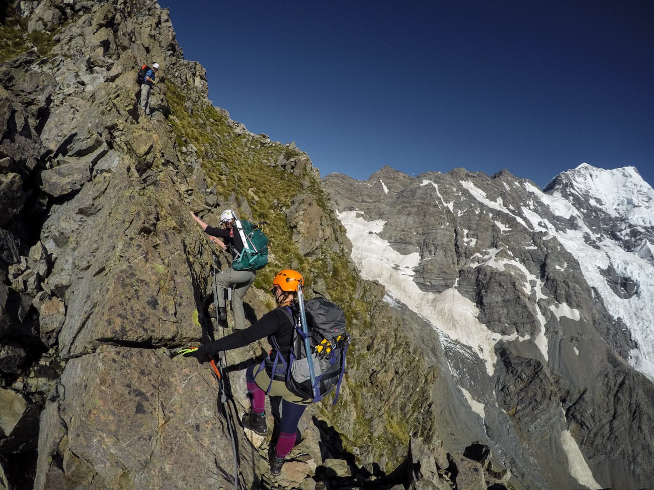 During my New Zealand trip, I took a 4-day intro to mountaineering course on Mount Cook with Alpine Recreation. We learned how to wear crampons, use an ice axe, and safely cross a glacier. Read my review and get the full details on the course. 