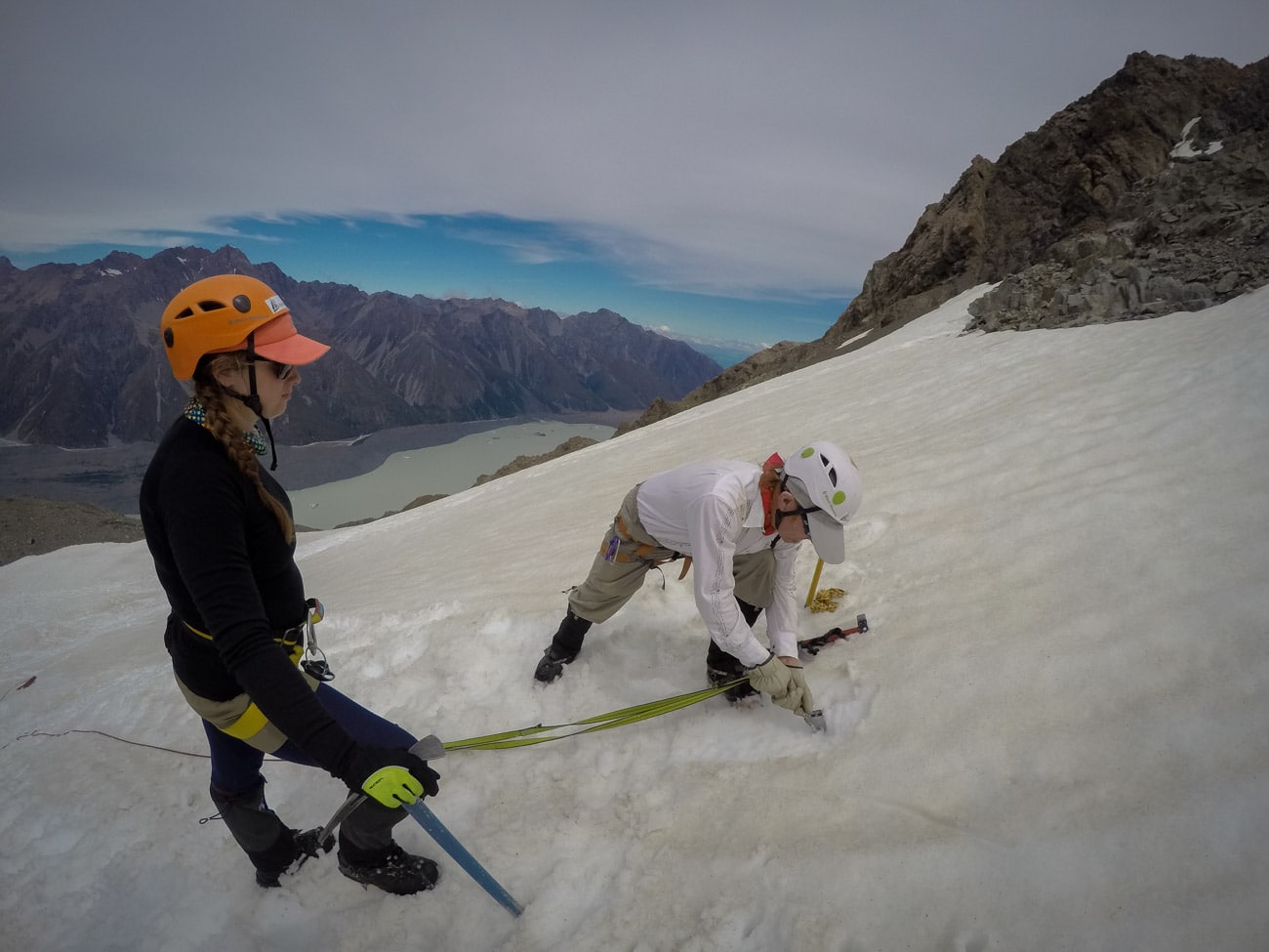 During my New Zealand trip, I took a 4-day intro to mountaineering course on Mount Cook with Alpine Recreation. We learned how to wear crampons, use an ice axe, and safely cross a glacier. Read my review and get the full details on the course. 