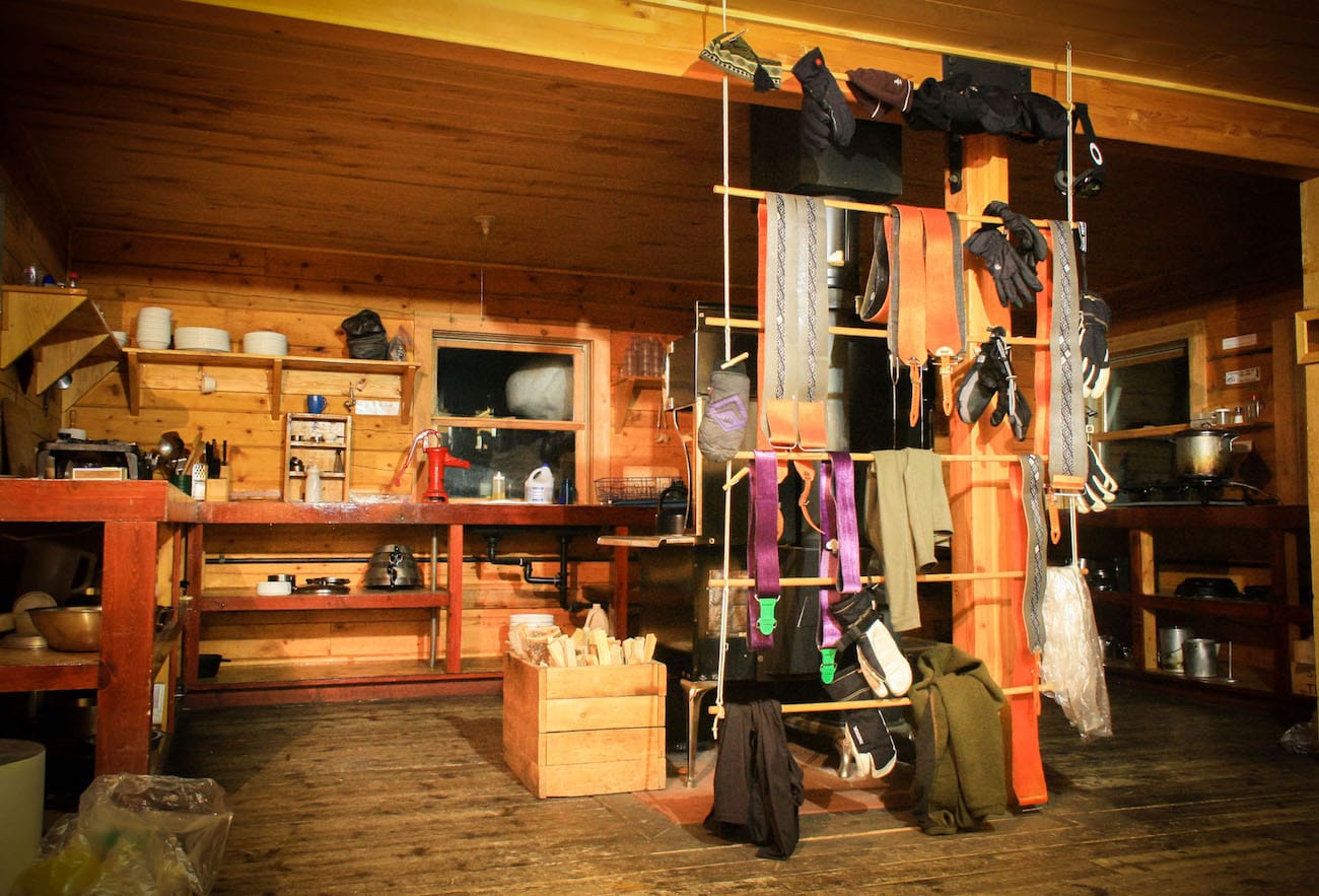 Detailed Gear Checklist for a winter backcountry hut trip