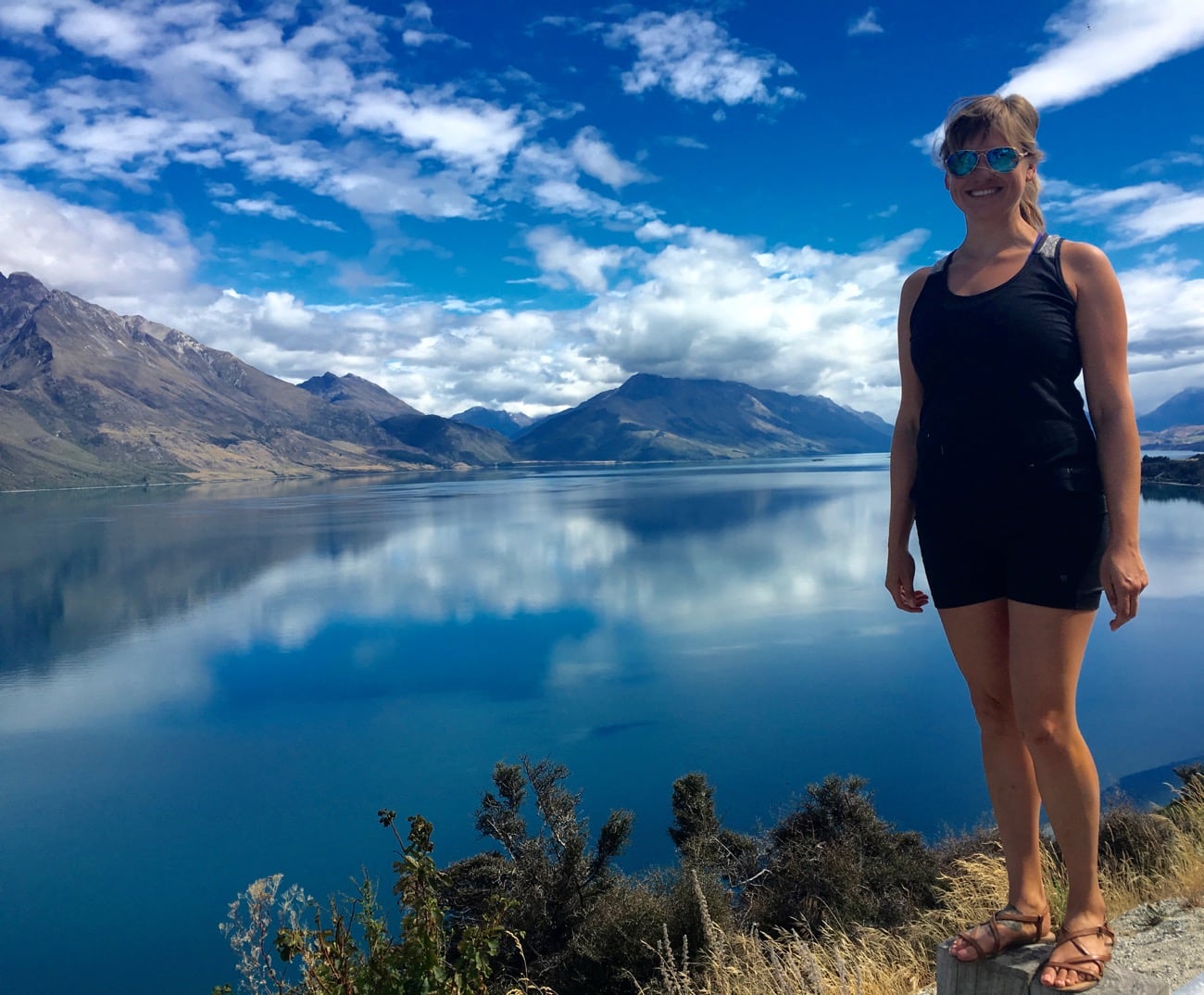 The Road from Queenstown to Glenorchy