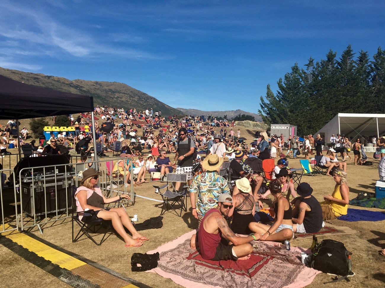 Fat Freddy's Drop Concert at Peregrine Winery in Queenstown