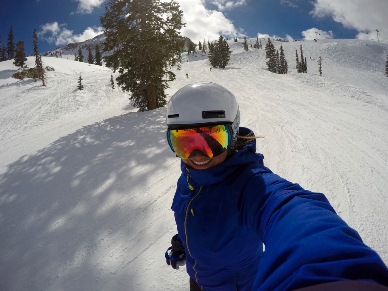 Skiing at Alta