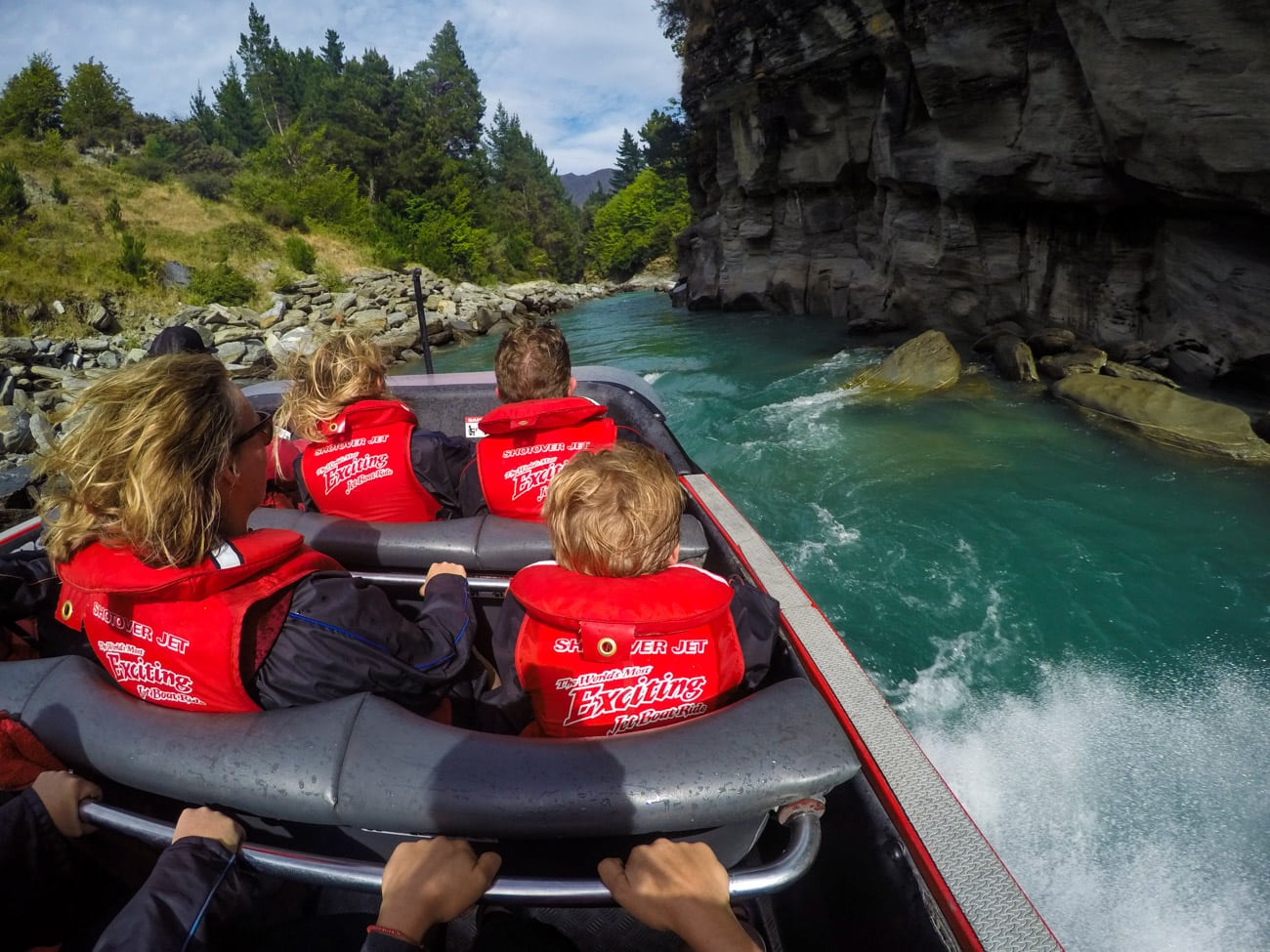 Things to do in Queenstown: Shotover Canyon Jet boat ride