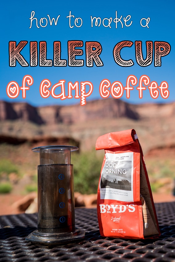 How to Make Killer Camp Coffee using an Aeropress Bearfoot Theory