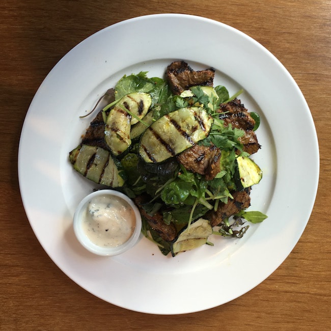 Queenstown Travel Tips: Lamb salad at Halo